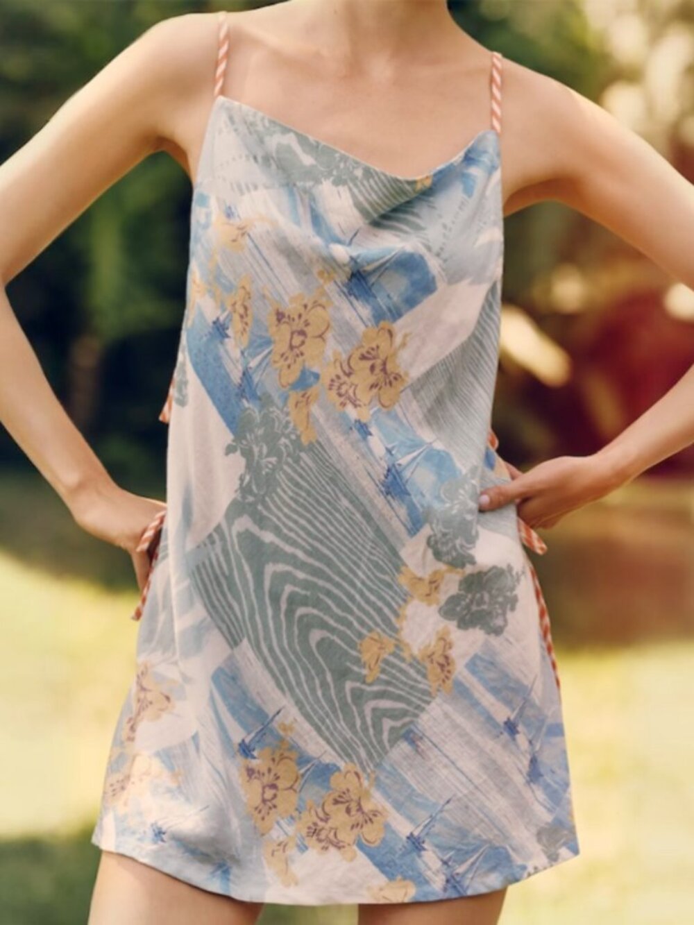 Celandine Apron Shift Dress